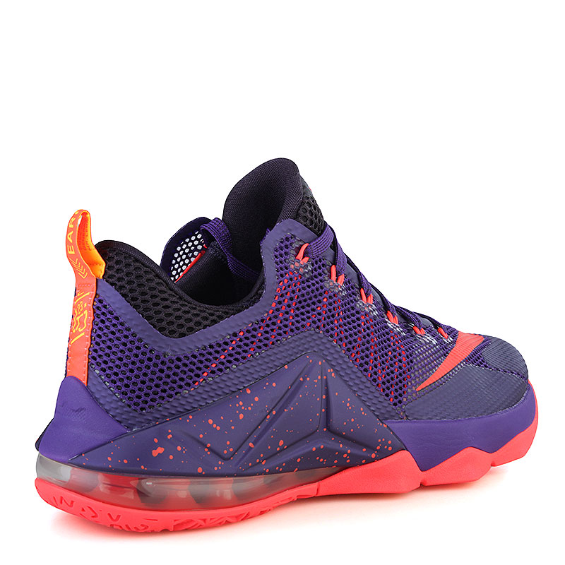 Lebron 12 sale purple and orange